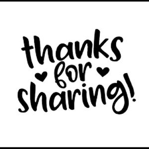 Thank you for all your shares!